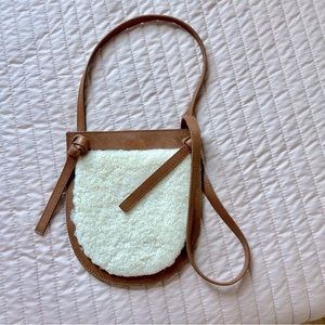 Madewell Crossbody Shearling Purse